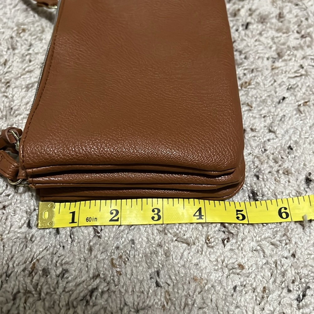 Brown Bag with 3 Zippers - Picture 6 of 6
